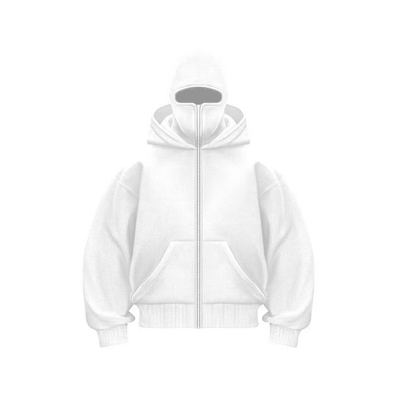 boy Boy Cross-Border Spring Autumn New Unique Design Double-Layer Hooded Zipper Sweatshirt Loose Street Style For Men And Women_voghion.com