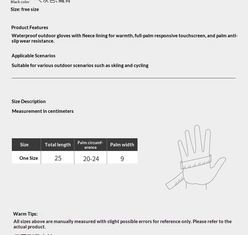 Ragazzo Ragazzo Ragazzo Nuovo Caldo Uomo Inverno Foderato in Pile Addensato Antiscivolo Guanti Antivento per Sci Ciclismo all'Aperto per Donna Produttore_voghion.com