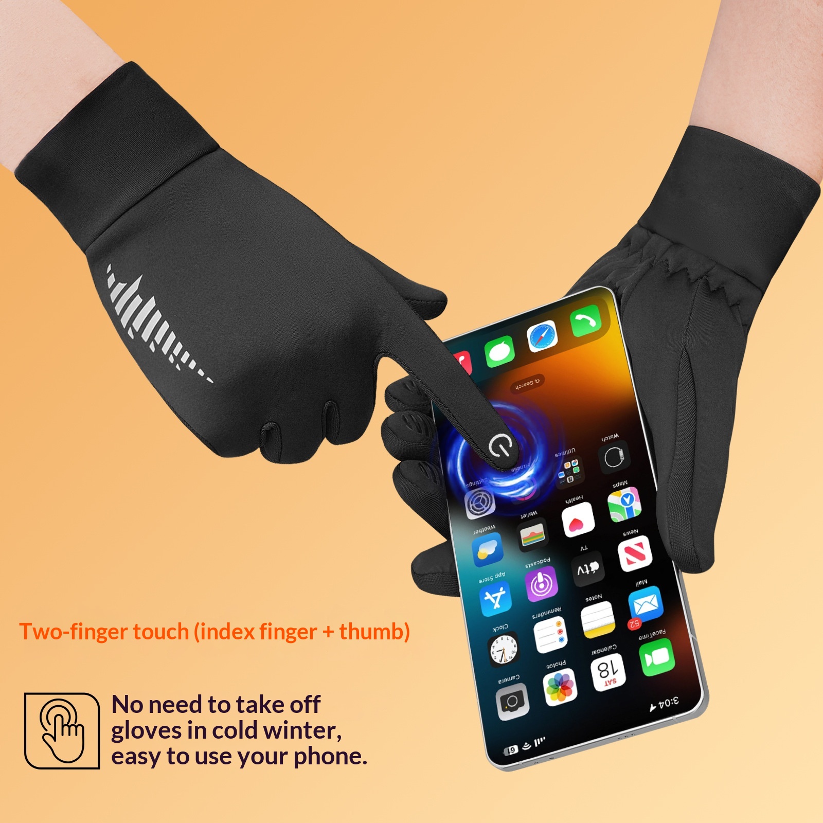 ragazzo Ragazzo Ragazzo Premium Transfrontaliero Autunno Inverno Caldo Bicicletta Elettrica Bicicletta da Corsa Uomo Donna Antiscivolo Touchscreen a Dita Intere Corsa_voghion.com