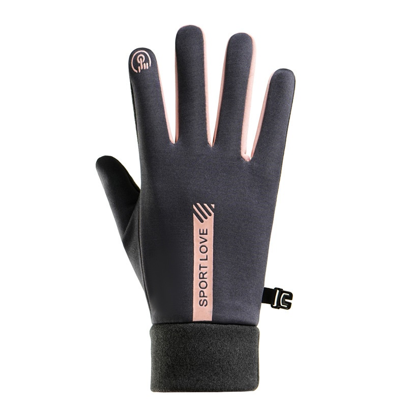 boy Boy Boy Winter Men And Women, Fleece-Lined, Windproof, Cold-Resistant, Touchscreen, Non-Slip, For Riding, Driving, Outdoor_voghion.com