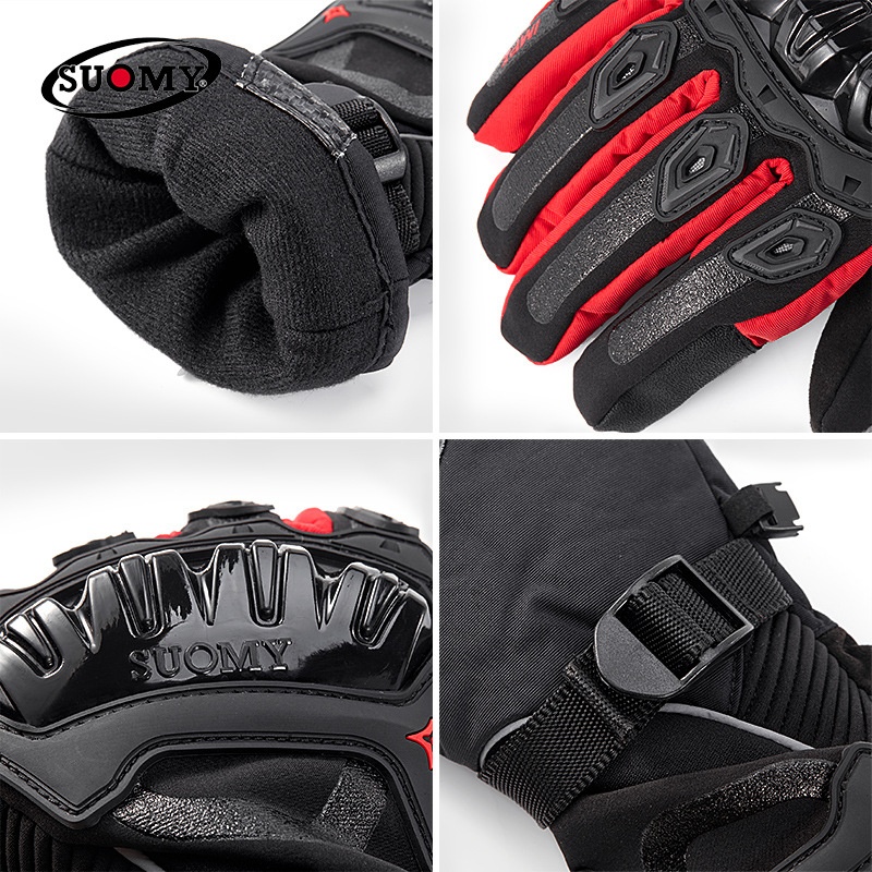 Winter-Motorradhandschuhe für Herren – wasserdicht, warm, für alle Jahreszeiten, sturzsicher, verdickt, lang_voghion.com