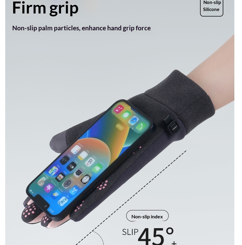 Guanti invernali caldi Boy Boy per donna e uomo, compatibili con touchscreen, antivento, resistenti all'acqua, foderati in pile, spessi_voghion.com