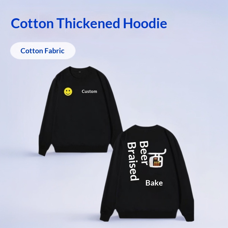boy Boy Crew Neck Sweatshirt Without Hood Long Sleeve Promotional Shirt Printed Group Class Uniform Activity Wear Buy Get One_voghion.com