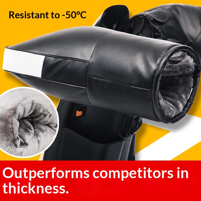 Coprimanubrio per moto elettrica Boy Boy, invernale, moderno, semplice, caldo, con batteria, guanti da bici, antivento, foderati in pile, ispessiti_voghion.com