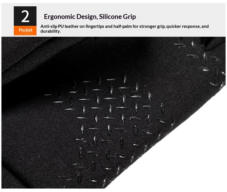 boy Boy Boy Warm Fleece-Lined New Autumn Winter Outdoor Sports For Men And Women Cycling Hiking Waterproof Cold-Proof Gloves_voghion.com