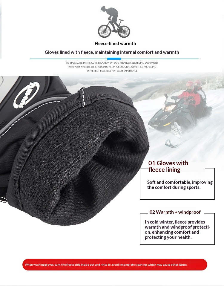 Guanti da moto invernali impermeabili per uomo, guanti da equitazione touchscreen, guanti antivento termici antifreddo per veicoli elettrici_voghion.com