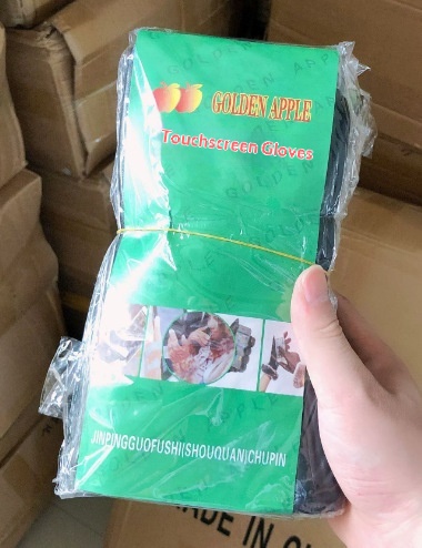 boy Boy Boy Cycling Men Women, Thickened Fleece-Lined, Warm Genuine Leath, Windproof And Watproof, Black Leath Gloves For_voghion.com