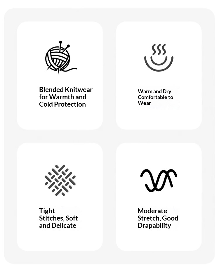 boy Boy Boy New Touchscreen For Men Women, Autumn And Winter, Fleece-Lined, Thickened, Warm, Cold-Proof, Outdoor Cycling Knitted_voghion.com