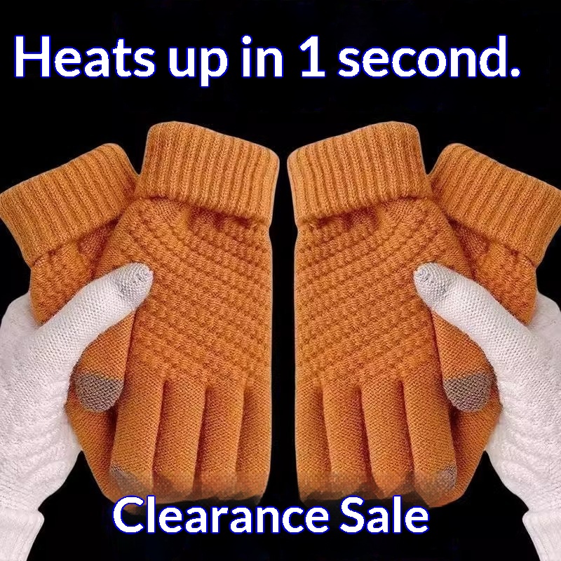 boy Boy Boy New Touchscreen For Men Women, Autumn And Winter, Fleece-Lined, Thickened, Warm, Cold-Proof, Outdoor Cycling Knitted_voghion.com