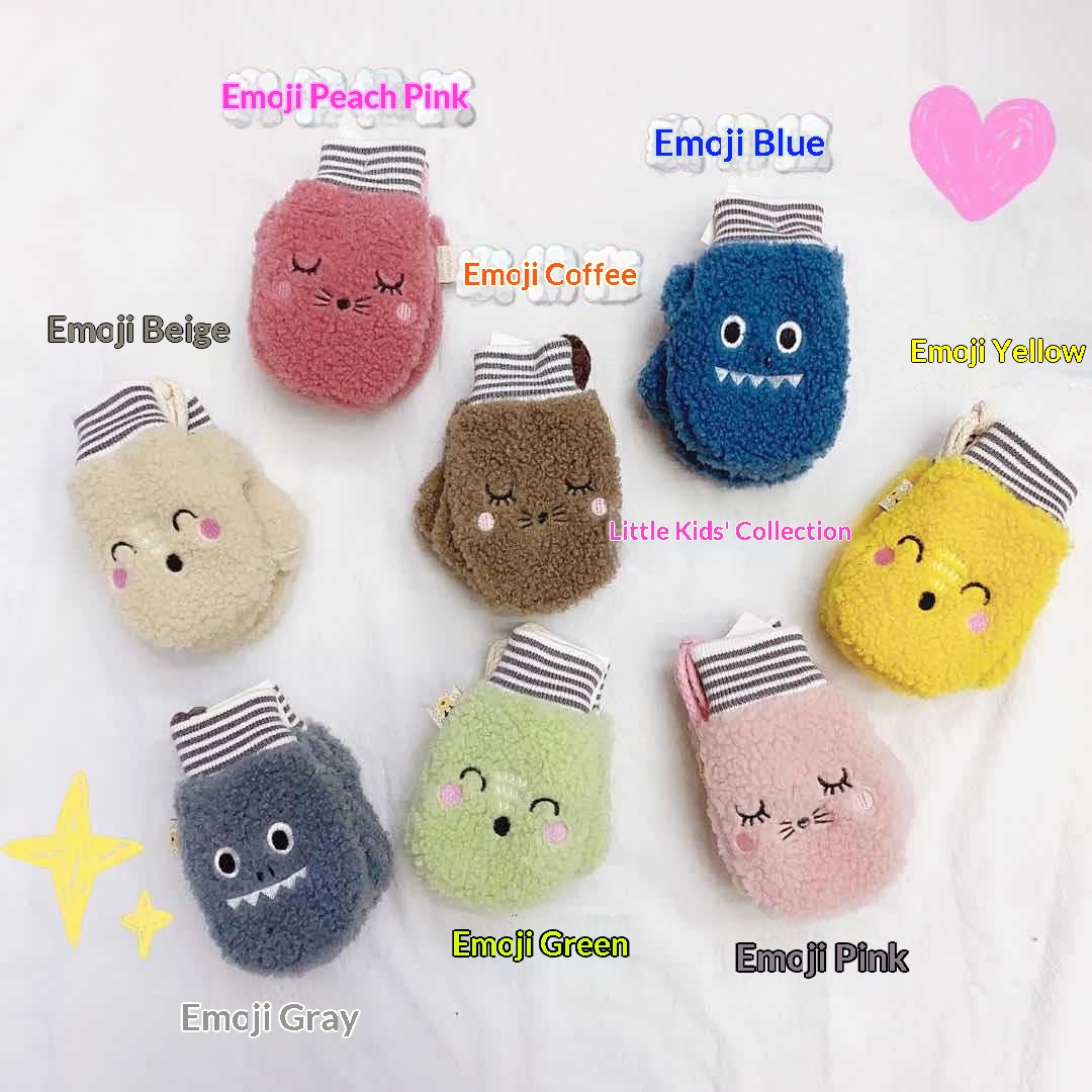 boy Boy Boy 2025 Children's Winter Warm Fleece Gloves With Lanyard Anti-Lost Cartoon Design Unisex Wholesale_voghion.com