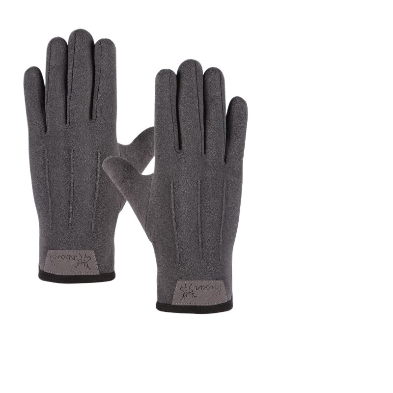 Herrenhandschuhe aus Thermofleece, warm, winddicht, Touchscreen-geeignet, kältebeständig, ideal zum Autofahren, Radfahren, für Herbst und Winter, geeignet für Angler und E-Bikes_voghion.com