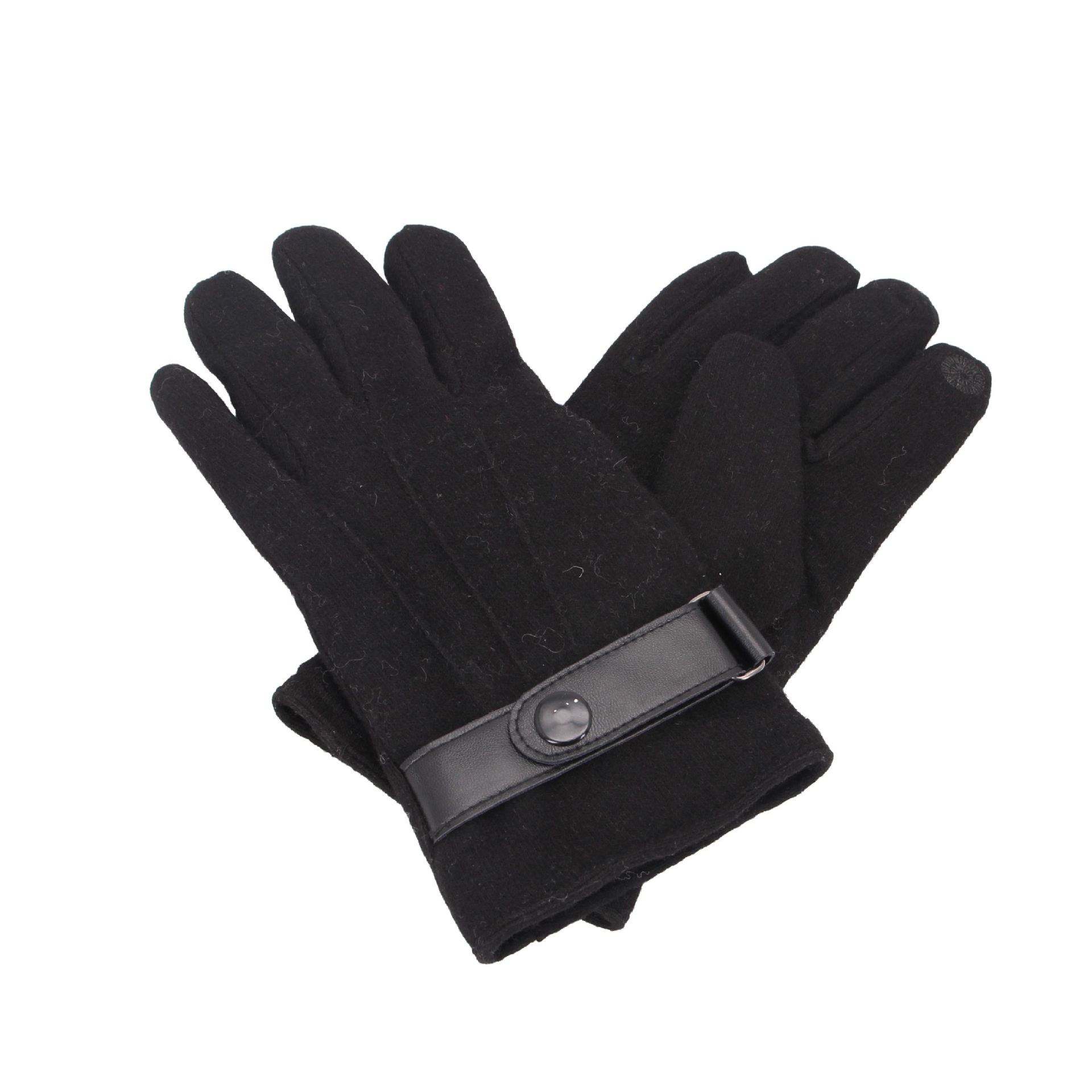 boy Boy Boy Men's Wool Autumn Winter New Touchscreen Fleece Lined Thickened Warm Cycling Wholesale Cashmere Gloves Men_voghion.com