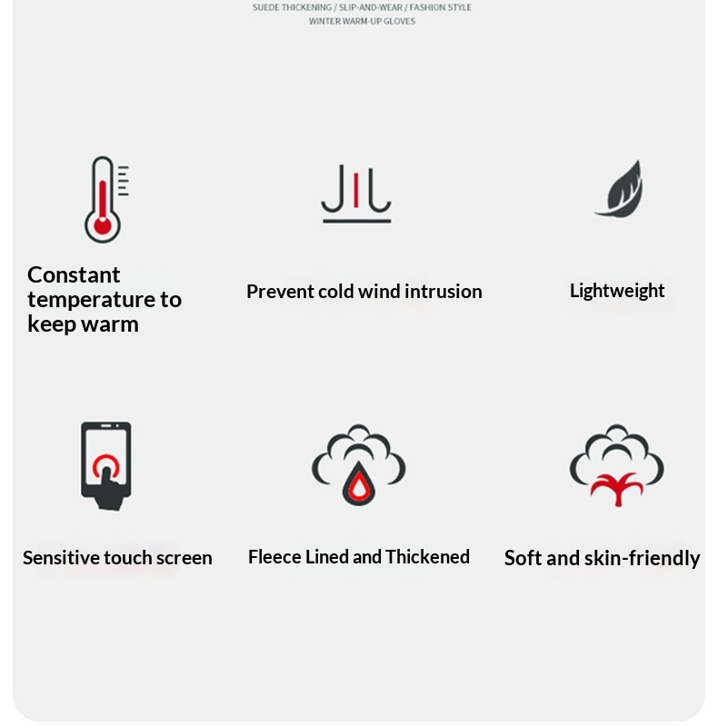 Guanti invernali caldi Boy Boy per donna e uomo, compatibili con touchscreen, antivento, resistenti all'acqua, foderati in pile, spessi_voghion.com
