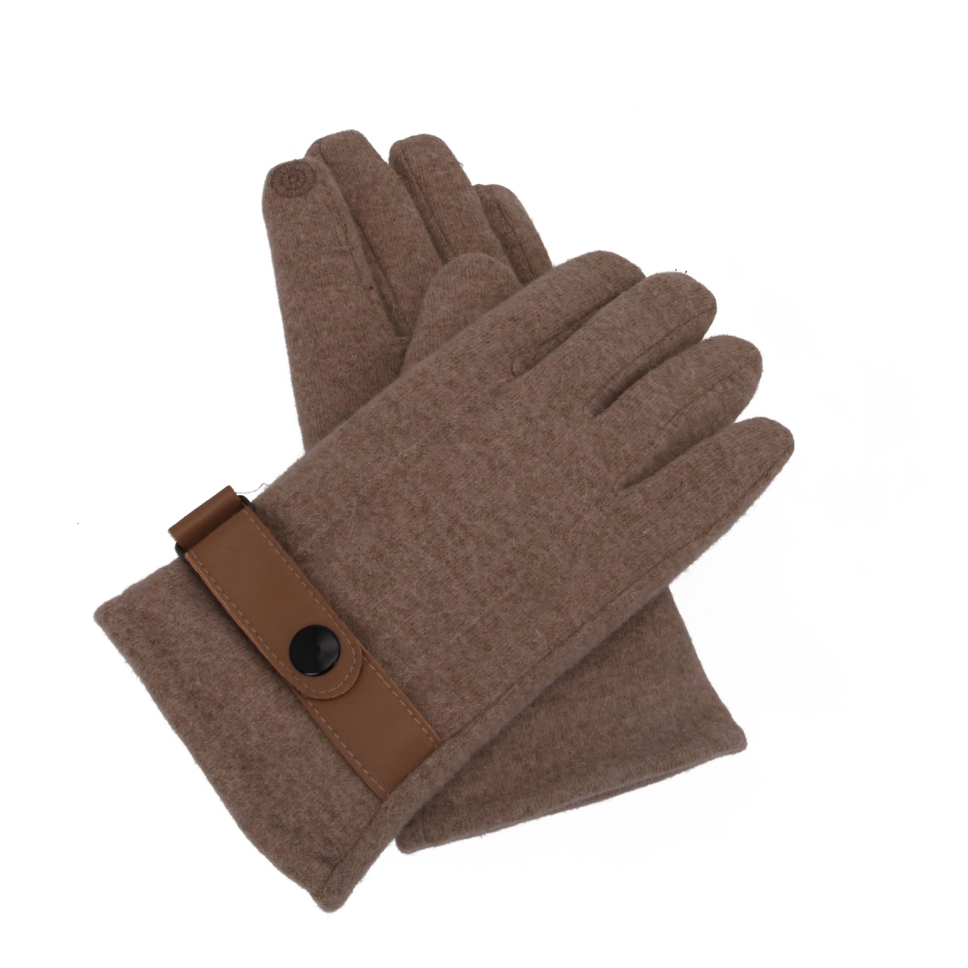 boy Boy Boy Men's Wool Autumn Winter New Touchscreen Fleece Lined Thickened Warm Cycling Wholesale Cashmere Gloves Men_voghion.com