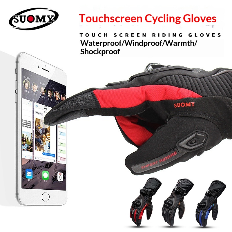 Winter-Motorradhandschuhe für Herren – wasserdicht, warm, für alle Jahreszeiten, sturzsicher, verdickt, lang_voghion.com