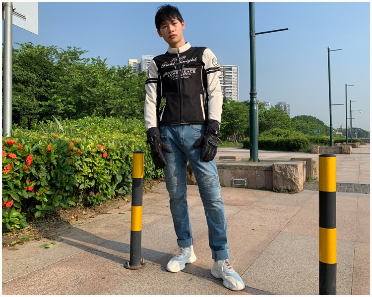 Boy Boy Supply Motorradhandschuhe, wasserdicht, warm, für den Winter, Motorradfahrer, sturzsicher, Offroad, dick, lang, für Herren_voghion.com