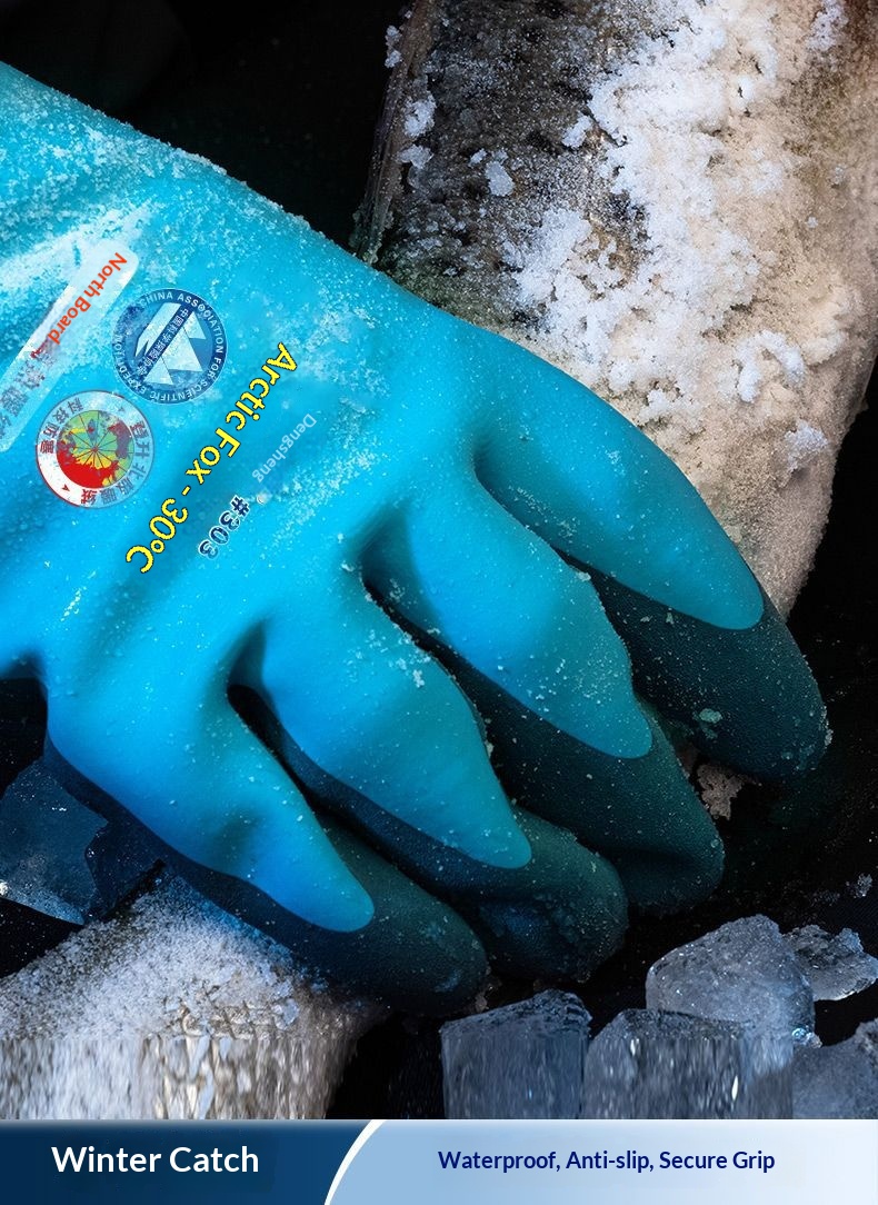 ragazzo Ragazzo Ragazzo Arrampicata #303 Guanti di protezione del lavoro Invernali Foderati in pile Spessi Caldi Anti-freddo Pesca sul ghiaccio Conservazione a freddo Acquatici_voghion.com