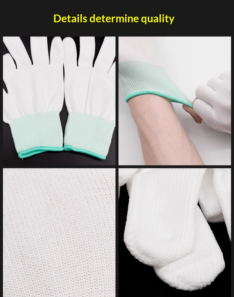 Boy Boy Boy Halbfingerhandschuhe, strapazierfähig, atmungsaktiv, eng anliegend, hochelastisch, Arbeitsschutz, Damenhandschuhe, dünne Herrenhandschuhe_voghion.com