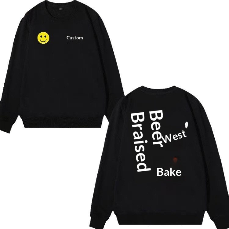 boy Boy Crew Neck Sweatshirt Without Hood Long Sleeve Promotional Shirt Printed Group Class Uniform Activity Wear Buy Get One_voghion.com