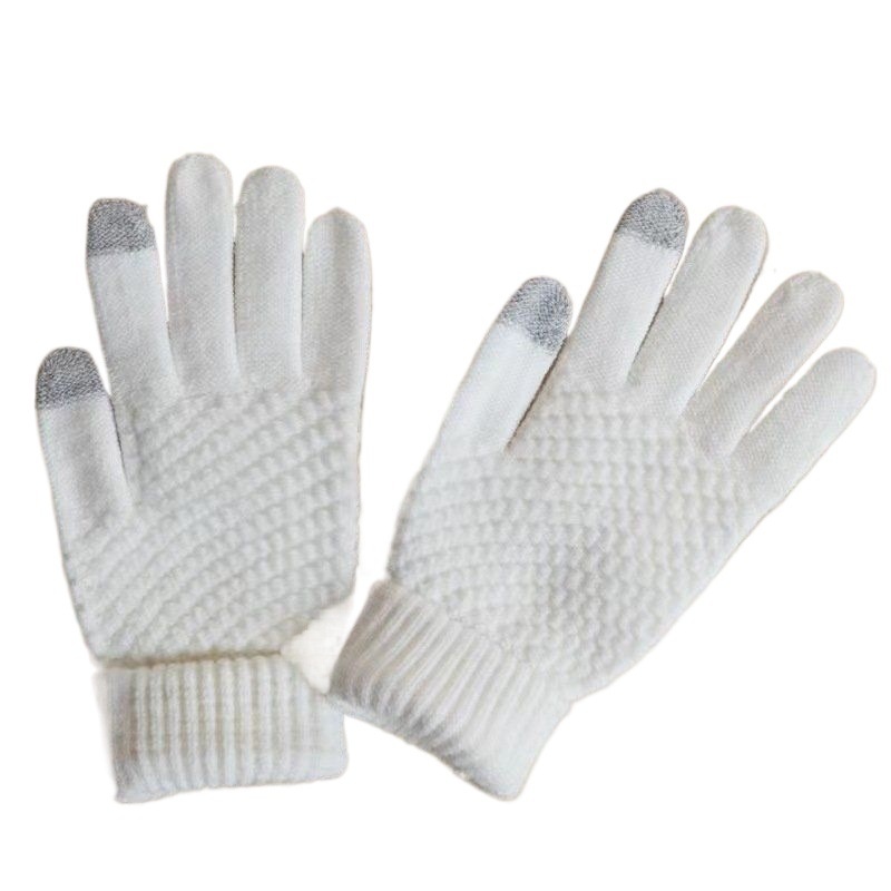 Junge Jungen Fahrradhandschuhe Warmes Fleece Touchscreen Schüler Winter Damen Radfahren Sport Winddicht Kältedicht Herren Autofahren_voghion.com