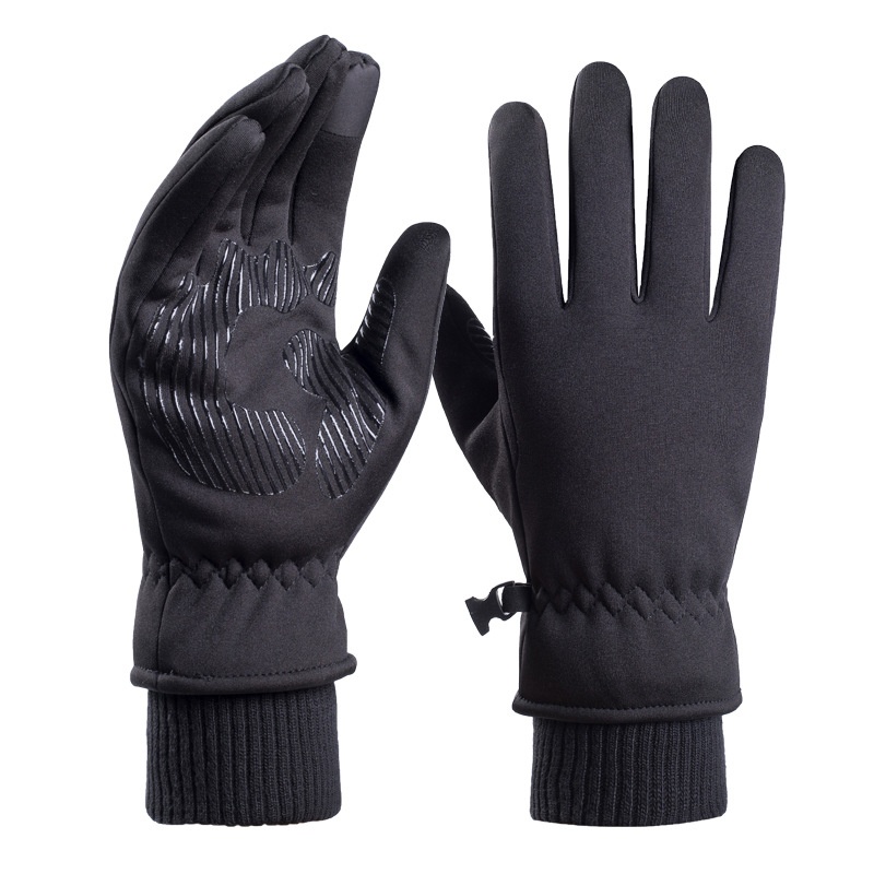boy Boy Boy Foreign Trade Curved For Men Winter Waterproof Diving Cloth Outdoor Touchscreen Cycling Warm Full Finger Skiing_voghion.com