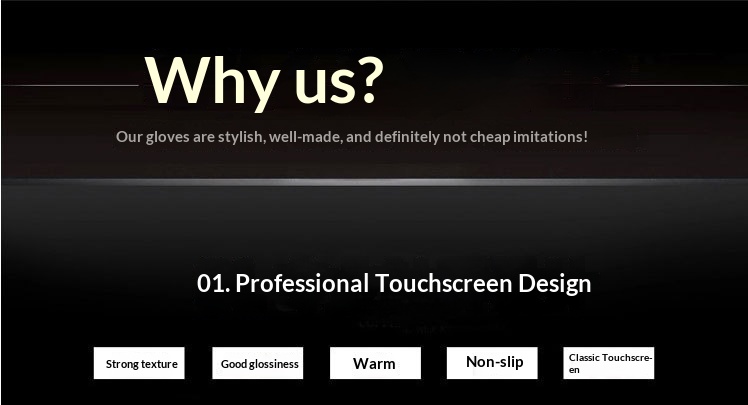 boy Boy Boy Wholesale Men's Gloves Winter Outdoor Riding Motorcycle Women's Washable Leather Touchscreen Warm Windproof Fleece In_voghion.com