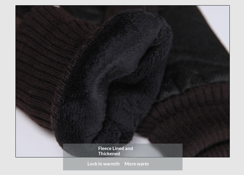 Guanti da motociclista invernali da uomo in vera pelle di maiale, resistenti al freddo, con touchscreen, foderati in pile spesso e caldi_voghion.com