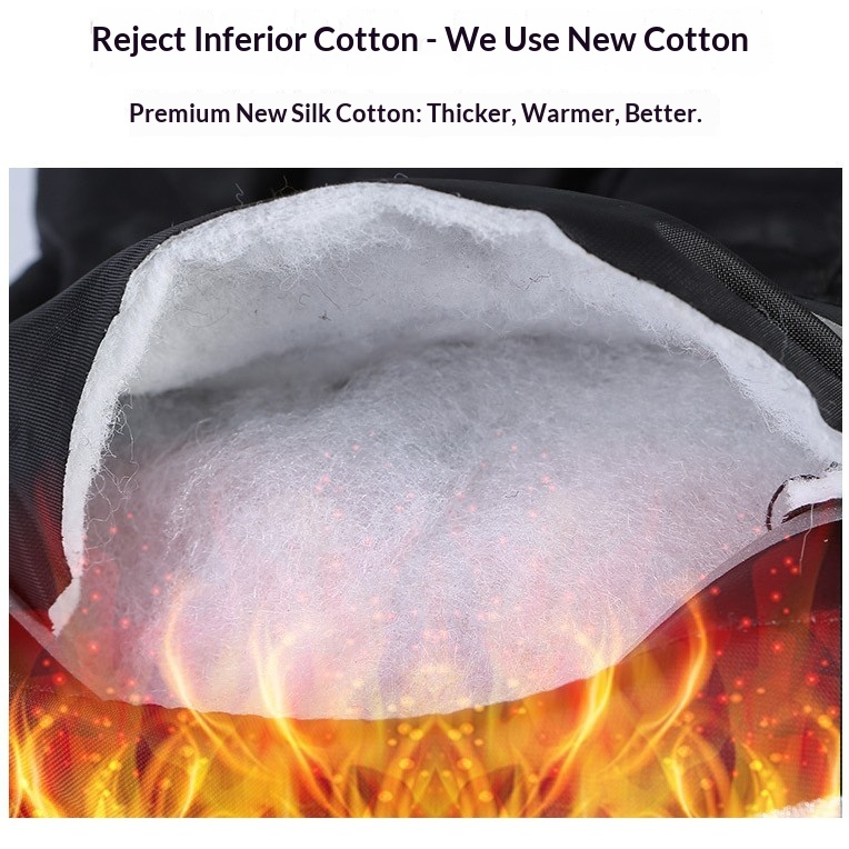 Guanti da sci da uomo Boy Boy con pile, cotone, caldi, per studenti, ciclismo, antifreddo, moto, vendita all'ingrosso invernale, commercio estero,_voghion.com