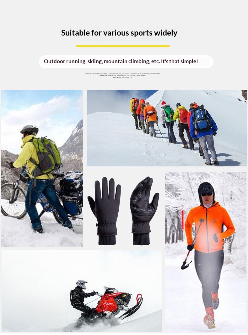 boy Boy Boy Foreign Trade Curved For Men Winter Waterproof Diving Cloth Outdoor Touchscreen Cycling Warm Full Finger Skiing_voghion.com