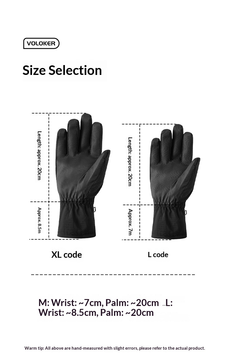 boy Boy Boy Men's Ski Winter Warm Outdoor Sports Windproof Waterproof Touchscreen Fleece Lined Cycling Gloves_voghion.com
