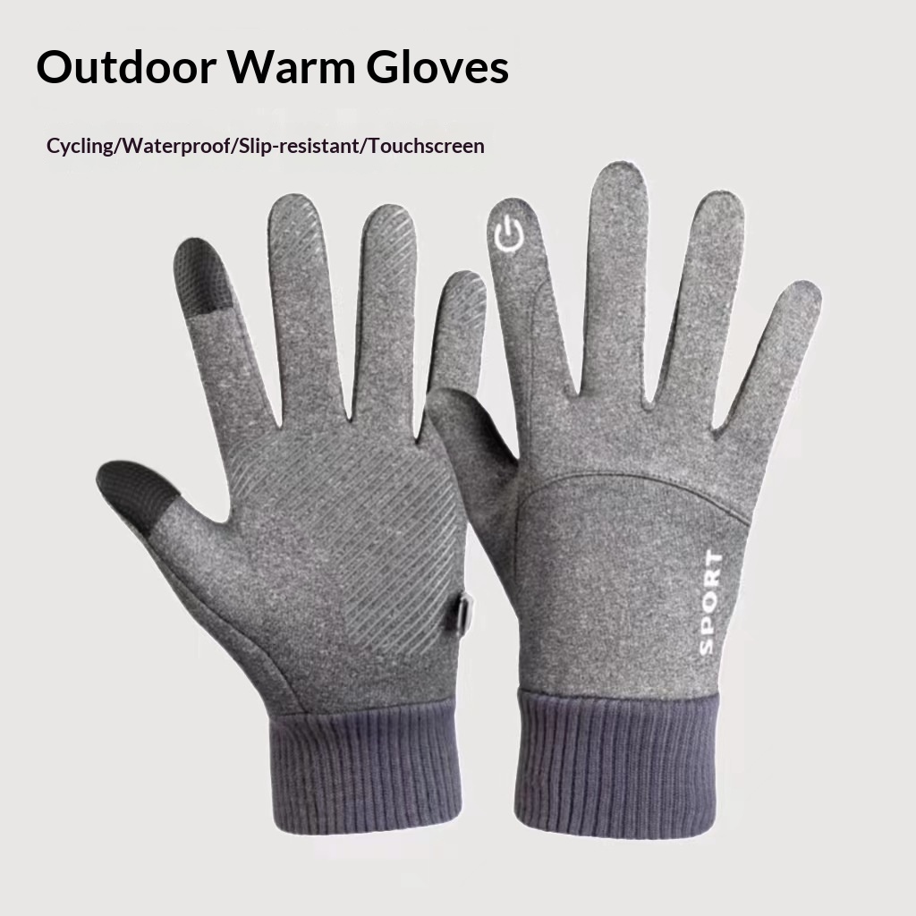 boy Boy Boy Cross-Border Switch Winter Men's Cycling Electric Bicycle Sports Outdoor Warm Gloves_voghion.com
