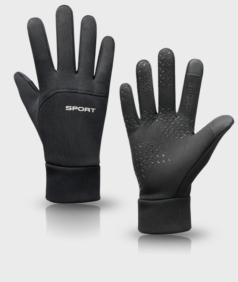 boy Boy Boy Winter Warm Men Full Finger Touch Screen Driving Skiing Waterproof Windproof Coldproof Non-slip Outdoor Riding Gloves_voghion.com