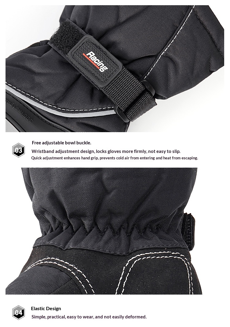 Guanti da moto invernali impermeabili per uomo, guanti da equitazione touchscreen, guanti antivento termici antifreddo per veicoli elettrici_voghion.com