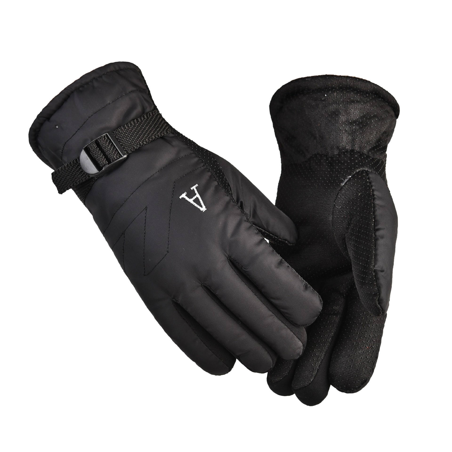 boy Boy Boy Men's Warm Winter With Fleece Lining, Thickened, Non-Slip, Windproof Gloves For Outdoor Cycling, Carpet Wholesale_voghion.com