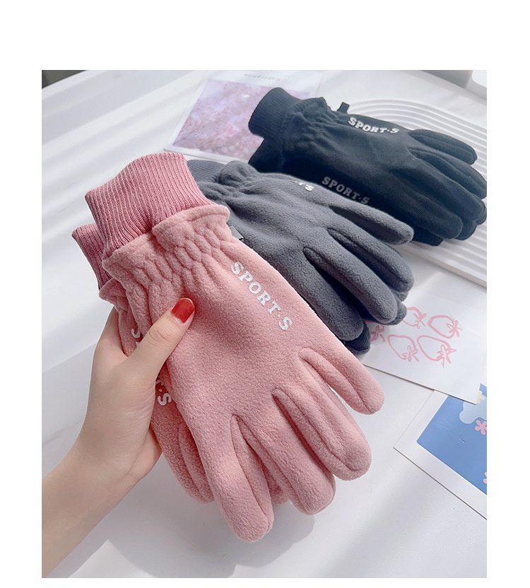 Gants pour homme et femme, chauds et coupe-vent, en polaire, parfaits pour l'hiver, le vélo électrique et les écrans tactiles. Style couple._voghion.com