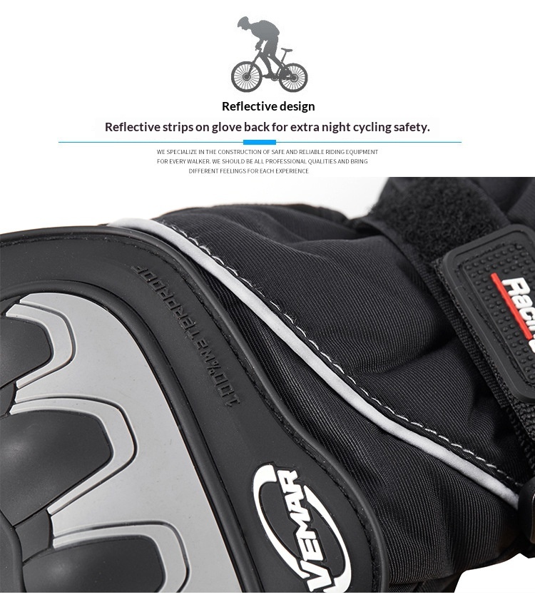 Guanti da moto invernali impermeabili per uomo, guanti da equitazione touchscreen, guanti antivento termici antifreddo per veicoli elettrici_voghion.com