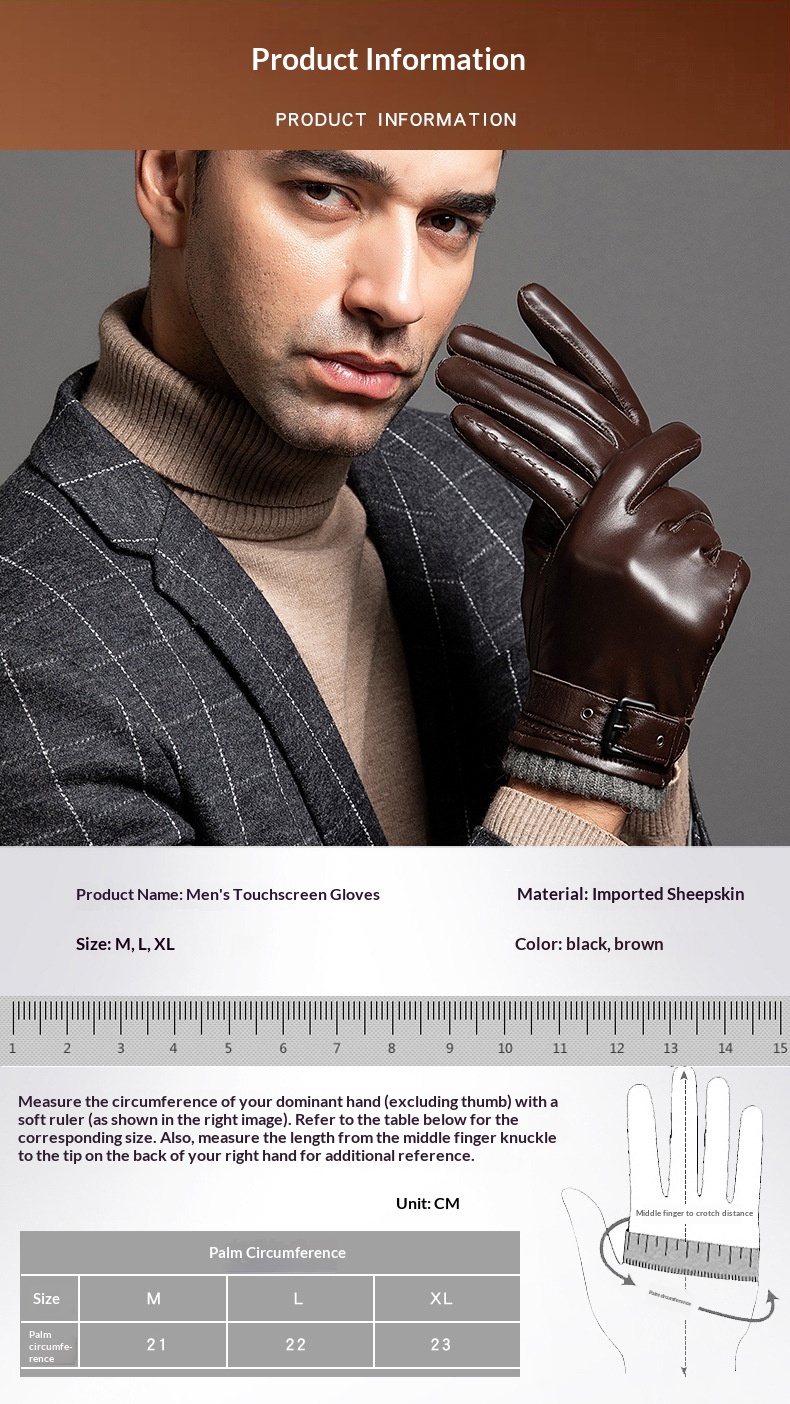 Boy Boy Boy Vera Pelle per Uomo, Autunno e Inverno, Foderato in Pile, Caldo, Ispessito, Guida, Equitazione, Affari, Regalo, Primo Strato_voghion.com