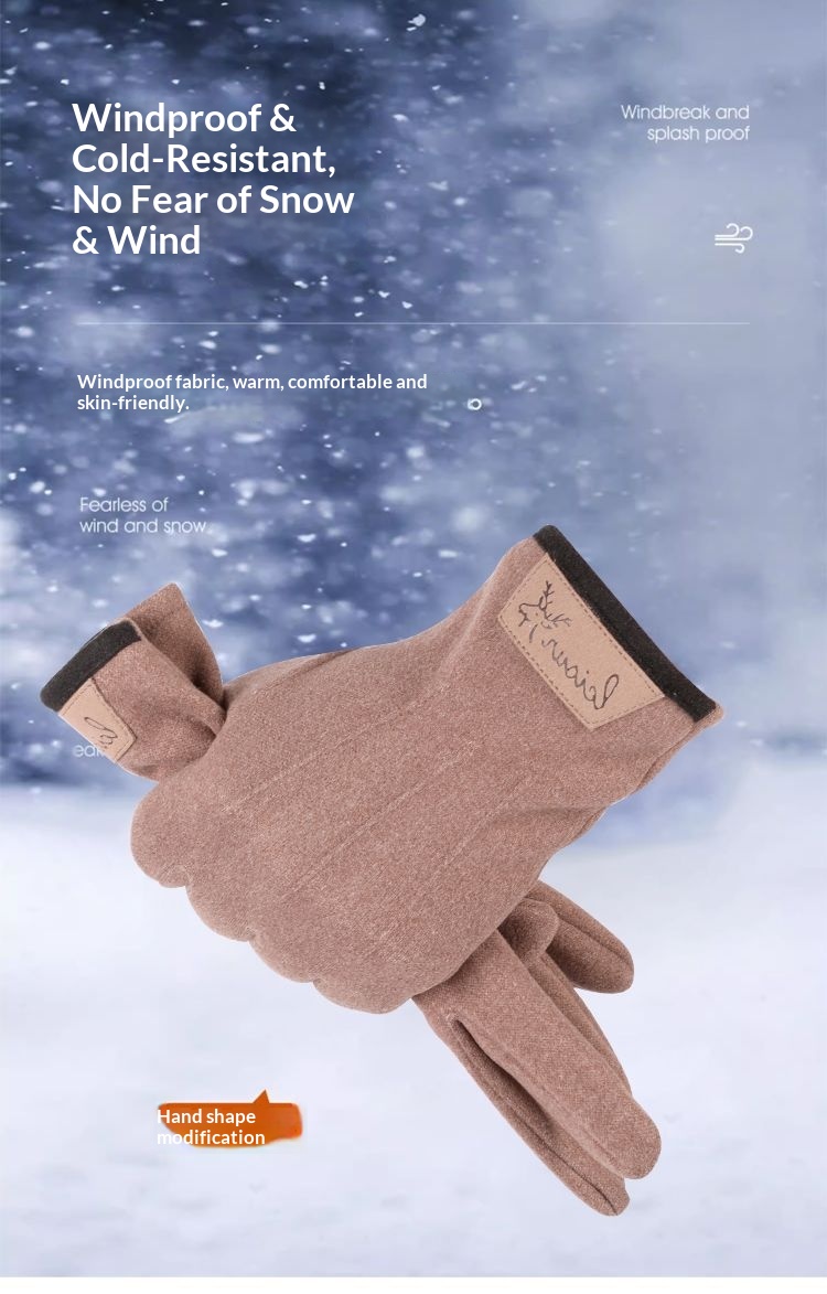 Herrenhandschuhe aus Thermofleece, warm, winddicht, Touchscreen-geeignet, kältebeständig, ideal zum Autofahren, Radfahren, für Herbst und Winter, geeignet für Angler und E-Bikes_voghion.com