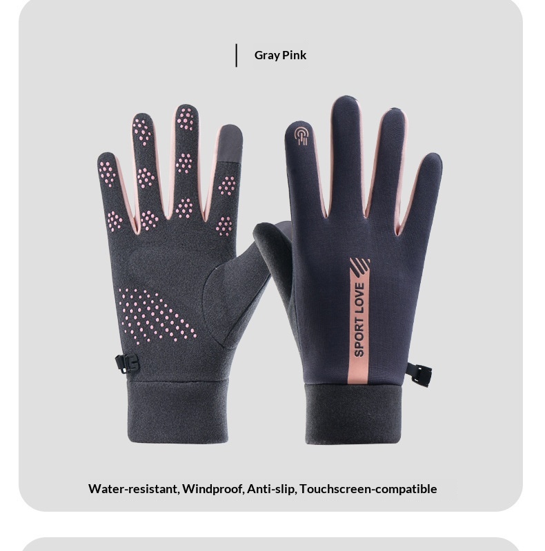 Guanti invernali caldi Boy Boy per donna e uomo, compatibili con touchscreen, antivento, resistenti all'acqua, foderati in pile, spessi_voghion.com