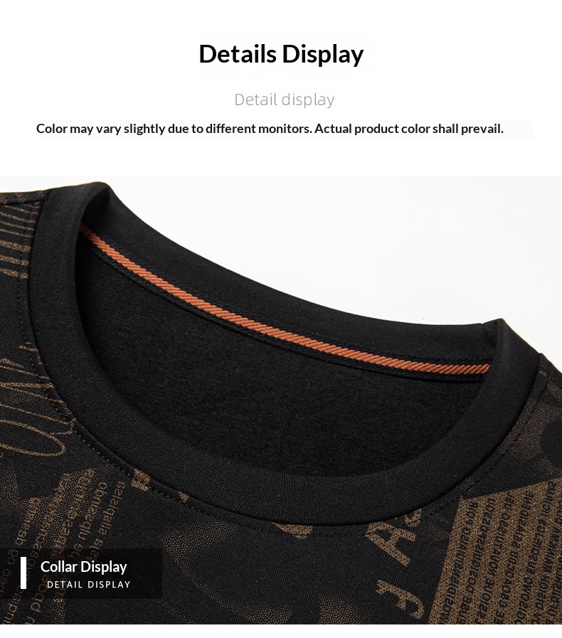 boy Boy Boy 2025 New 300g Men's Crew Neck Sweatshirt Stylish Casual Base Layer For Middle-aged And Young Adults Long Sleeve T-shirt_voghion.com