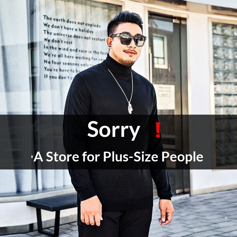 Maglione da uomo con collo alto, nero, convertibile, taglia grande, strato di base per autunno e inverno, vestibilità ampia per_voghion.com