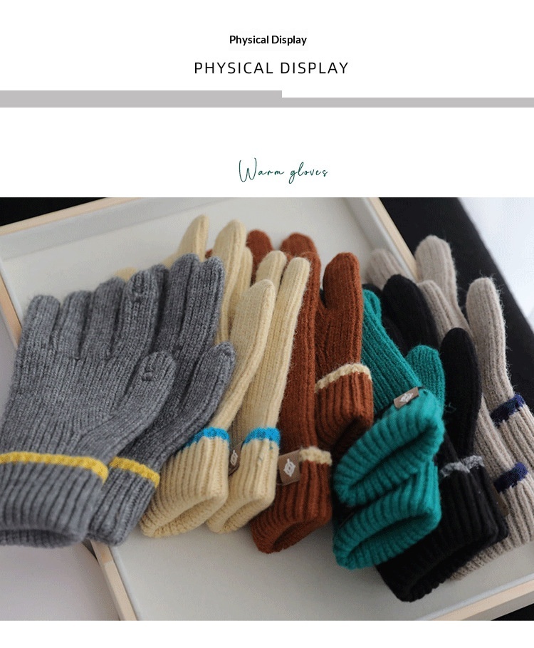 boy Boy Boy Colors You Should Have ~ Fashionable Goodies Warm Women's Knitted Fingerless Gloves For Cold Weather Cycling Winter Men_voghion.com