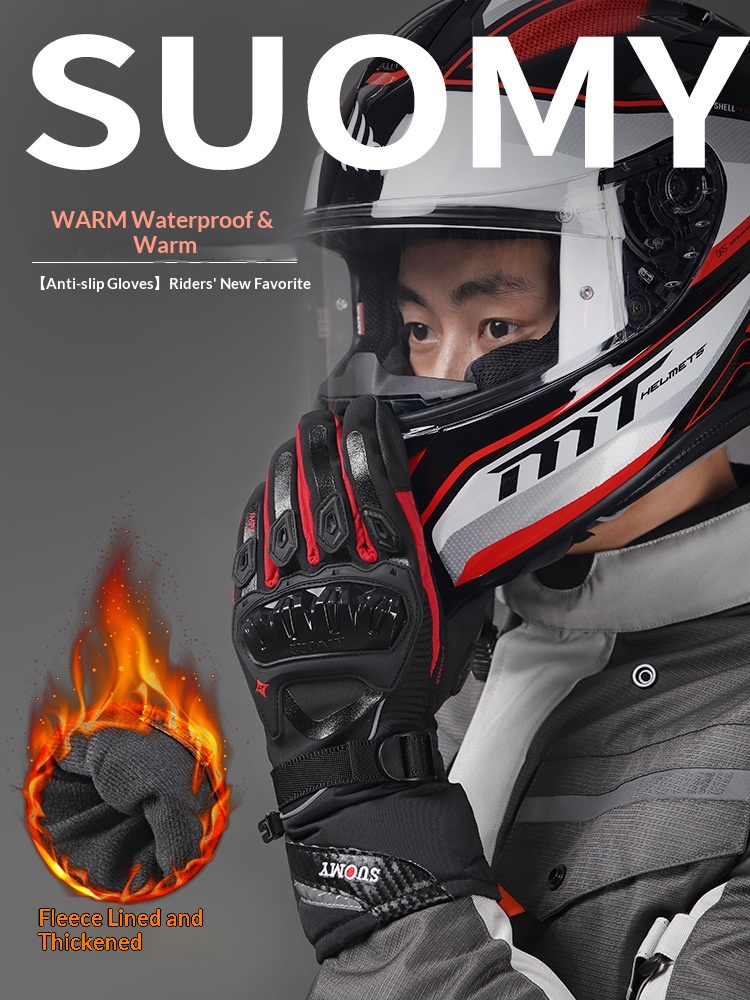 Winter-Motorradhandschuhe für Herren – wasserdicht, warm, für alle Jahreszeiten, sturzsicher, verdickt, lang_voghion.com