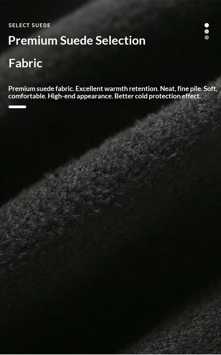 Boy Boy Boy Warme, kältebeständige Angeljacke für Herren, Herbst und Winter, winddicht, Touchscreen, dickes Fleece, Klapphülle, Wildleder, reflektierend_voghion.com