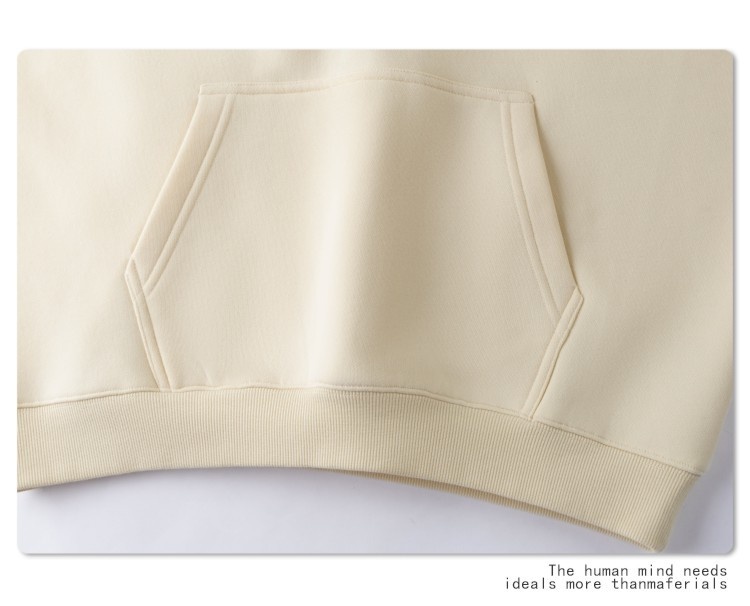 Chłopiec Chłopiec Jesień Zima Nowy Luźny Polar 350G Męska Oversize Gruba Bluza Z Kapturem Modna Marka Męska Bluza_voghion.com