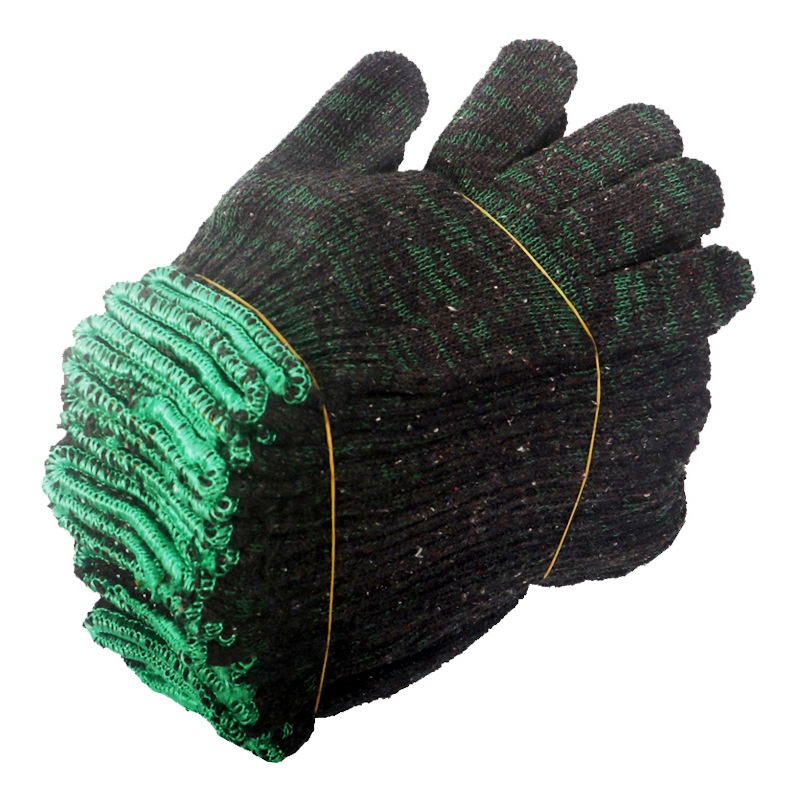 Guanti da lavoro in filato di cotone per uomo, taglia unica, resistenti e spessi, all'ingrosso, invernali_voghion.com