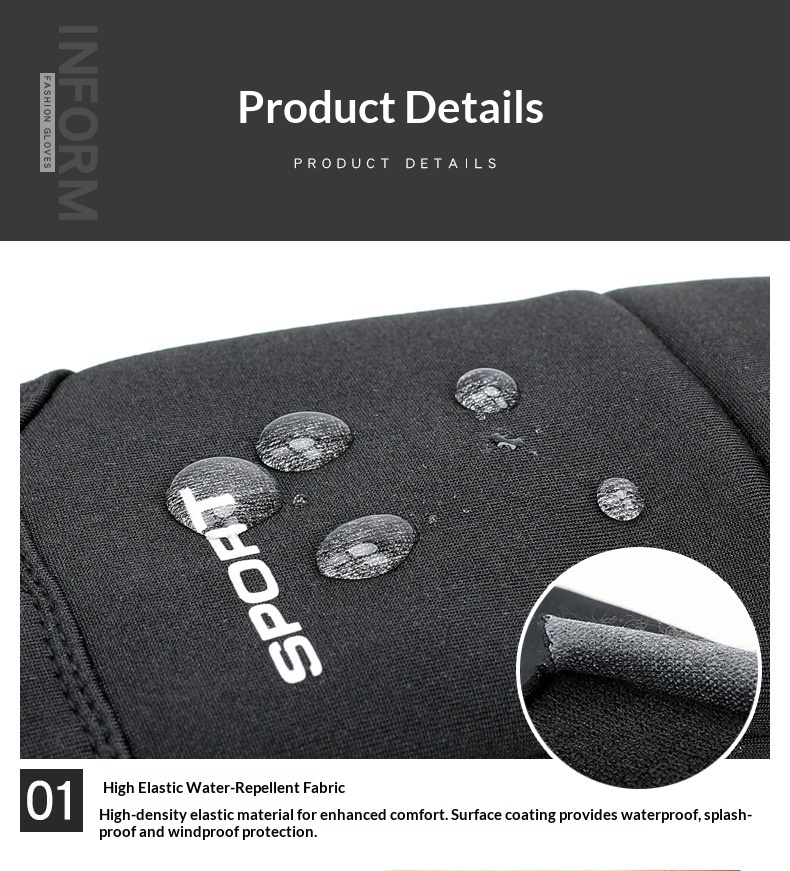 boy Boy Boy Winter Warm Men Full Finger Touch Screen Driving Skiing Waterproof Windproof Coldproof Non-slip Outdoor Riding Gloves_voghion.com