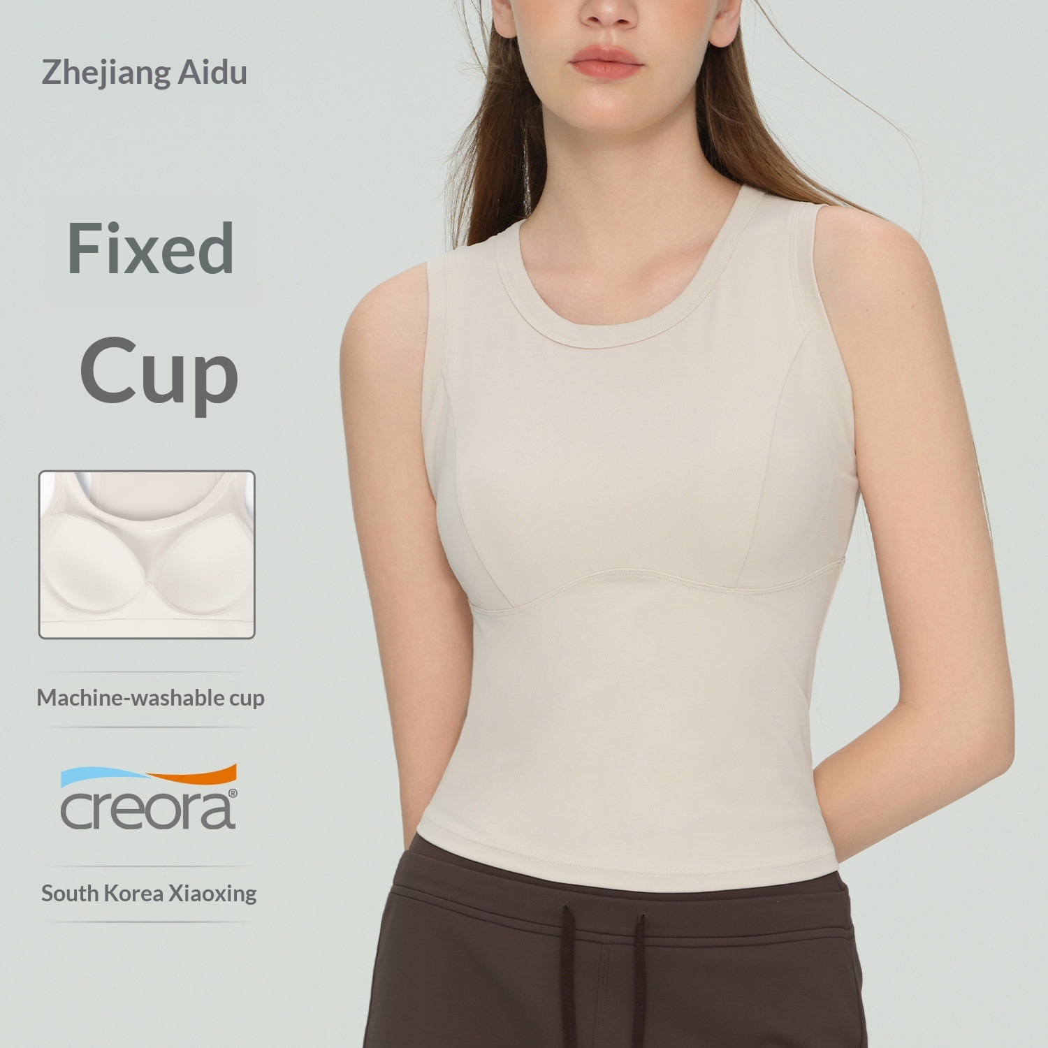 Surge Surge Surge Surge Vest Shockproof Fixed Cup Sleeveless Fitness Women High Strength Sports Underwear With Chest Pad Yoga Clothes Top_voghion.com