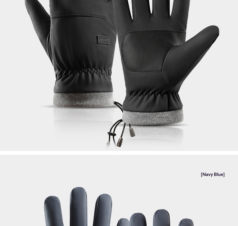 Ragazzo Ragazzo Ragazzo Nuovo Caldo Uomo Inverno Foderato in Pile Addensato Antiscivolo Guanti Antivento per Sci Ciclismo all'Aperto per Donna Produttore_voghion.com