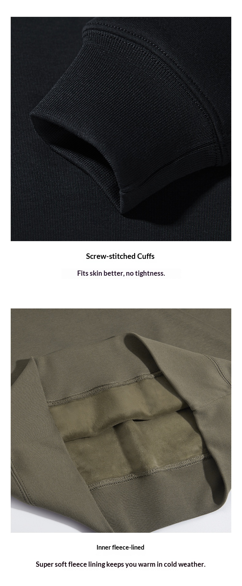 Tricot pour garçon, motif oiseau jaune | Sweat-shirt épais doublé polaire Silver Fox 400 g pour homme, col rond ample, couleur unie_voghion.com